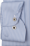 Produktbild fr 'ETERNA Slim Fit Dynamic Cotton Hemd extra langer Arm Streifen hellblau'
