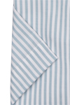 Produktbild fr 'ETERNA Comfort Fit Hemd Halbarm New Kent Kragen Fil a Fil Streifen grn'