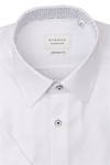 Produktbild fr 'ETERNA Comfort Fit Hemd Halbarm New Kent Kragen Twill wei'