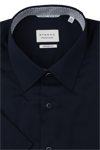 Produktbild f�r 'ETERNA Comfort Fit Hemd Halbarm New Kent Kragen Twill nachtblau'