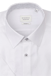Produktbild fr 'ETERNA Modern Fit Hemd Halbarm New Kent Kragen Twill wei'