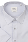 Produktbild fr 'ETERNA Modern Fit Hemd Halbarm New Kent Kragen Twill hellblau'