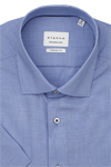 Produktbild f�r 'ETERNA Comfort Fit Dynamic Cotton Hemd Halbarm New Kent Kragen Natte mittelblau'