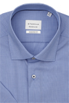 Produktbild f�r 'ETERNA Modern Fit Dynamic Cotton Hemd Halbarm New Kent Kragen Natte mittelblau'