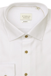 Produktbild f�r 'ETERNA Slim Fit Cover Hemd Langarm New Kent Kragen Feintwill ecru'
