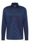 Produktbild fr 'ETERNA Modern Fit 1863 Hemd Langarm Haifischkragen Twill dunkelblau'