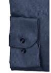 Produktbild fr 'ETERNA Slim Fit Hemd extra langer Arm New Kent Kragen Muster blau'