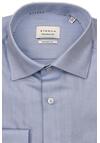 Produktbild fr 'ETERNA Comfort Fit Hemd super langer Arm New Kent Kragen Fischgrat hellblau'