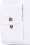 Produktbild f�r 'ETERNA Slim Fit Hemd extra langer Arm New Kent Kragen Natte wei�'
