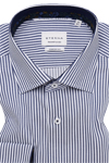 Produktbild f�r 'ETERNA Comfort Fit Dynamic Cotton Hemd super langer Arm Twill Streifen dunkelblau'