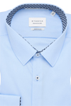 Produktbild f�r 'ETERNA Super Slim Dynamic Cotton Hemd Langarm New Kent Kragen hellblau'