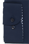 Produktbild f�r 'ETERNA Super Slim Dynamic Cotton Hemd Langarm New Kent Kragen nachtblau'