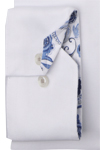 Produktbild fr 'ETERNA Modern Fit Hemd extra langer Arm New Kent Kragen Oxford wei'