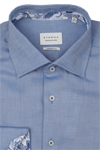 Produktbild fr 'ETERNA Modern Fit Hemd extra langer Arm New Kent Kragen Oxford blau'