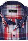 Produktbild fr 'ETERNA Regular Fit Casualhemd Kurzarm Button Down Kragen Seersucker Karo rot'