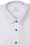 Produktbild fr 'ETERNA Comfort Fit Hemd Halbarm New Kent Kragen Fil a Fil wei'