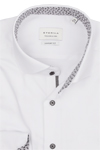 Produktbild fr 'ETERNA Slim Fit Hemd Langarm New Kent Kragen Struktur wei'