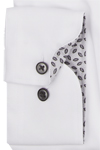 Produktbild fr 'ETERNA Slim Fit Hemd Langarm New Kent Kragen Struktur wei'