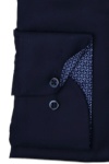 Produktbild fr 'ETERNA Slim Fit Hemd Langarm New Kent Kragen nachtblau'