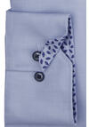 Produktbild fr 'ETERNA Comfort Fit Hemd extra langer Arm New Kent Kragen Struktur hellblau'