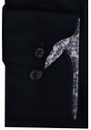 Produktbild fr 'ETERNA Comfort Fit Hemd Langarm New Kent Kragen Twill nachtblau'