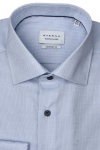Produktbild fr 'ETERNA Comfort Fit Hemd Langarm New Kent Kragen Struktur hellblau'
