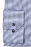 Produktbild fr 'ETERNA Comfort Fit Hemd Langarm New Kent Kragen Struktur mittelblau'