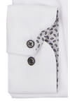 Produktbild fr 'ETERNA Modern Fit Hemd extra kurzer Arm New Kent Kragen Struktur wei'