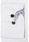 Produktbild fr 'ETERNA Modern Fit Hemd Langarm New Kent Kragen Twill wei'