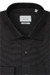 Produktbild fr 'ETERNA Modern Fit Hemd Langarm New Kent Kragen Struktur dunkelgrau'