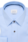 Produktbild f�r 'ETERNA Comfort Fit Hemd super langer Arm New Kent Kragen Struktur hellblau'