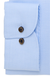 Produktbild f�r 'ETERNA Comfort Fit Hemd super langer Arm New Kent Kragen Struktur hellblau'