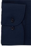 Produktbild f�r 'ETERNA Comfort Fit Hemd super langer Arm New Kent Kragen Struktur nachtblau'