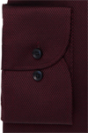 Produktbild f�r 'ETERNA Modern Fit Hemd extra langer Arm New Kent Kragen Struktur weinrot'