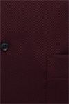 Produktbild f�r 'ETERNA Modern Fit Hemd extra langer Arm New Kent Kragen Struktur weinrot'