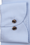 Produktbild f�r 'ETERNA Slim Fit Hemd extra langer Arm New Kent Kragen Struktur hellblau'
