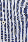 Produktbild f�r 'ETERNA Slim Fit Dynamic Cotton Hemd Langarm Twill Streifen dunkelblau'