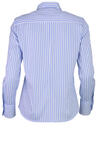 Produktbild fr 'ETERNA Modern Fit Bluse Langarm Hemdkragen Streifen wei/blau'