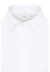 Produktbild fr 'ETERNA Loose Fit Bluse Langarm Hemdkragen geknpft wei'