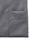 Produktbild fr 'ETERNA Comfort Fit Cover Hemd Langarm blickdicht Brusttasche grau'