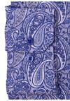 Produktbild fr 'ETERNA Modern Fit Hemd extra kurz Arm New Kent Kragen Muster blau'
