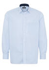 Produktbild fr 'ETERNA Comfort Fit Hemd Langarm New Kent Kragen Streifen hellblau'