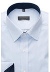 Produktbild fr 'ETERNA Comfort Fit Hemd Langarm New Kent Kragen Streifen hellblau'