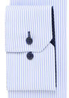 Produktbild fr 'ETERNA Modern Fit Hemd Langarm New Kent Kragen Streifen hellblau'