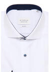 Produktbild fr 'ETERNA Slim Fit Cover Hemd Langarm Haifischkragen Blickdicht Struktur wei'