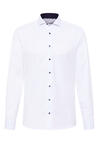 Produktbild fr 'ETERNA Slim Fit Cover Hemd Langarm Haifischkragen Blickdicht Struktur wei'