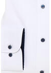 Produktbild fr 'ETERNA Slim Fit Cover Hemd Langarm Haifischkragen Blickdicht Struktur wei'