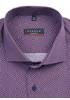 Produktbild fr 'ETERNA Modern Fit Hemd extra kurzer Arm Haifischkragen Muster rot'