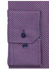 Produktbild fr 'ETERNA Modern Fit Hemd extra kurzer Arm Haifischkragen Muster rot'