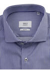 Produktbild fr 'ETERNA Slim Fit Hemd 1863 Langarm Haifischkragen Streifen dunkelblau'